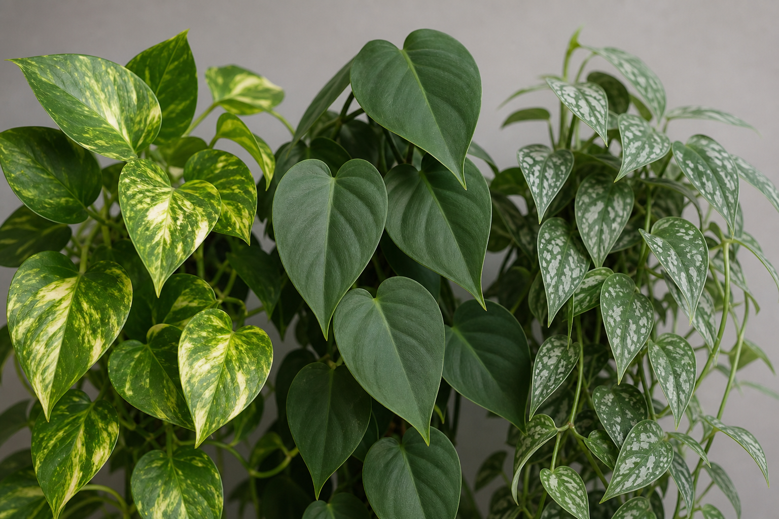 Scindapsus, pothos, philodendron : les reconnaître